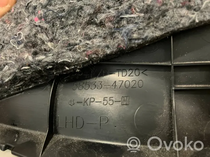Toyota Prius+ (ZVW40) Osłona boczna tunelu środkowego 5853347020