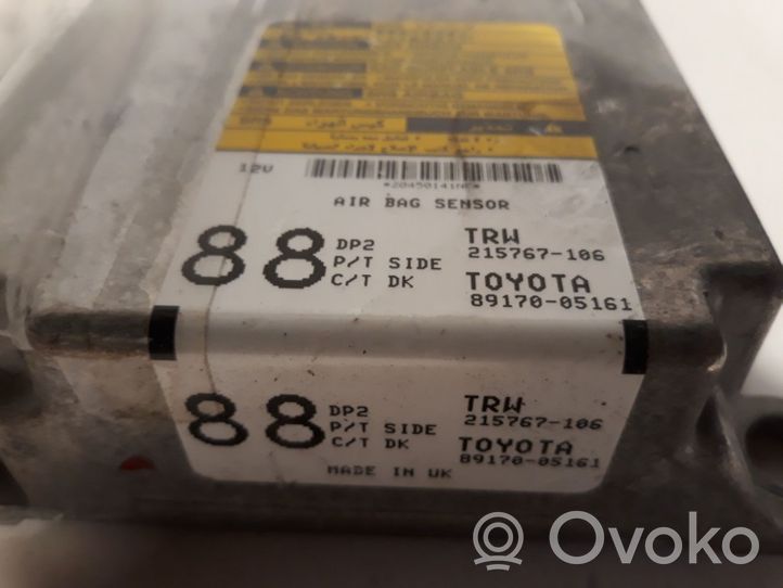 Toyota Avensis T250 Turvatyynyn törmäysanturi 8917005161