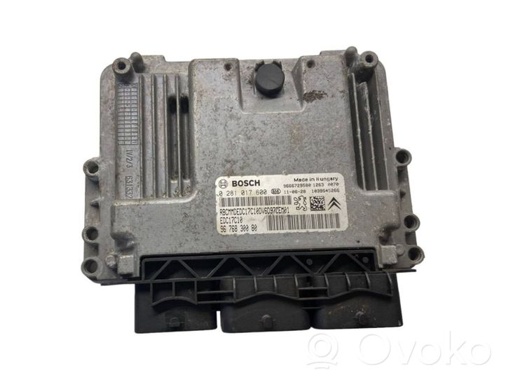 Peugeot Partner Sterownik / Moduł ECU 9666729580