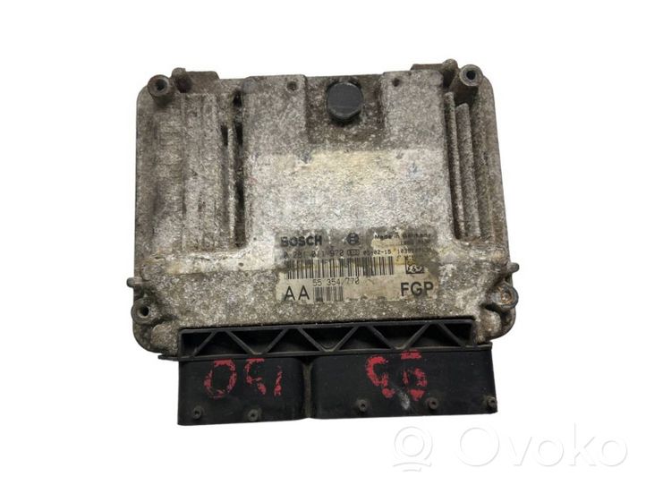 Saab 9-3 Ver2 Calculateur moteur ECU 55354770