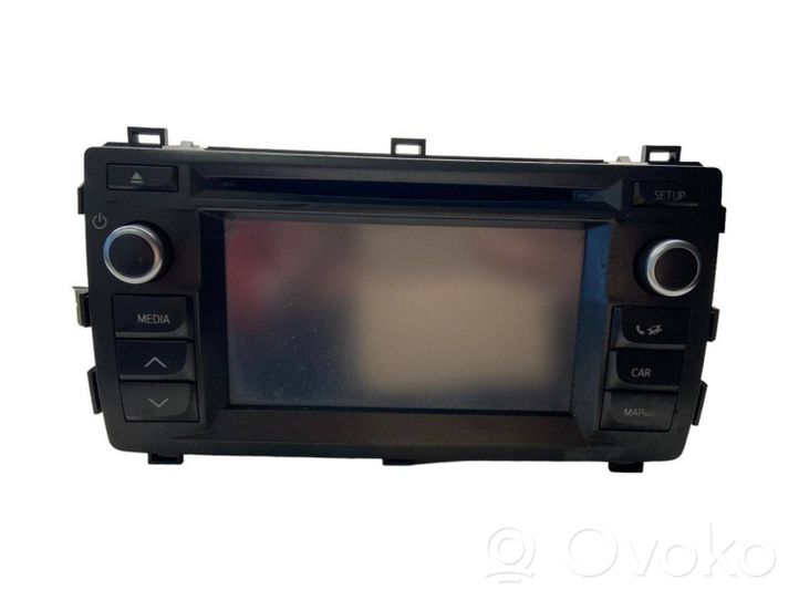 Toyota Auris E180 Unidad delantera de radio/CD/DVD/GPS 8614002320