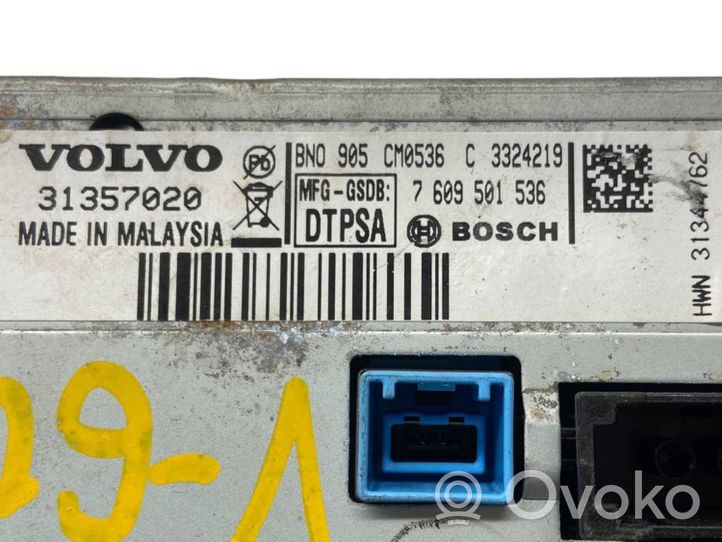 Volvo S60 Pantalla/monitor/visor 31357020