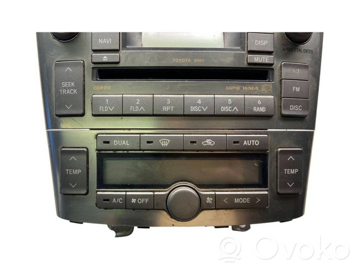 Toyota Avensis T250 Unità principale autoradio/CD/DVD/GPS 8612005120