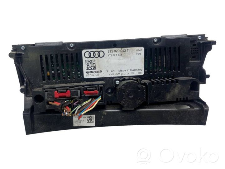 Audi A4 S4 B8 8K Oro kondicionieriaus/ klimato/ pečiuko valdymo blokas (salone) 8T2820043T