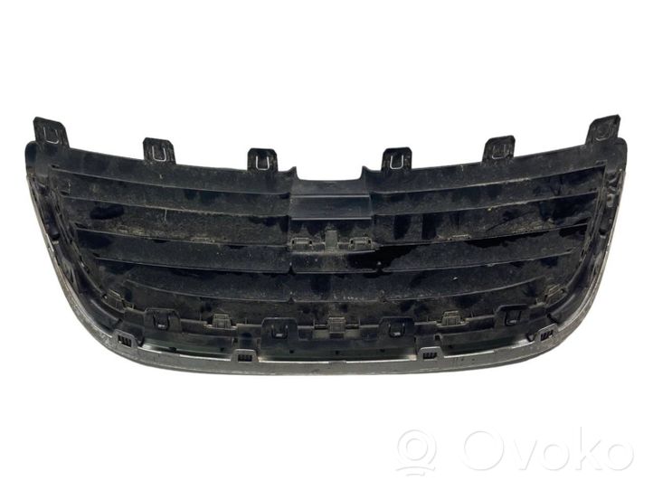 Saab 9-5 Grille calandre supérieure de pare-chocs avant 12756827