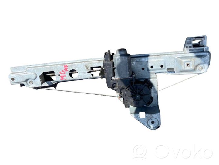 Renault Megane III Rear door window regulator with motor 28070D