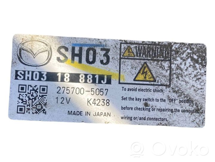 Mazda CX-5 Calculateur moteur ECU SH0318881J