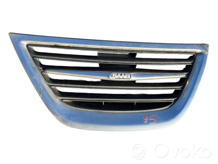 Saab 9-3 Ver2 Grille calandre supérieure de pare-chocs avant 12765507