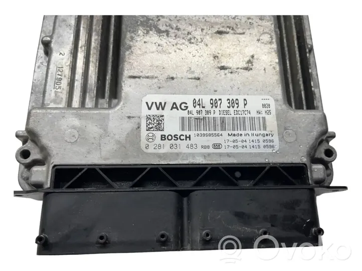 Volkswagen Touran III Engine control unit/module 04L907309P