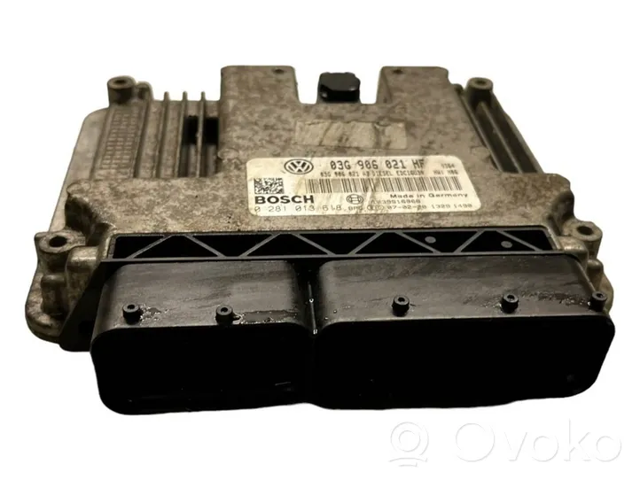 Volkswagen Golf Plus Sterownik / Moduł ECU 03G906021AB