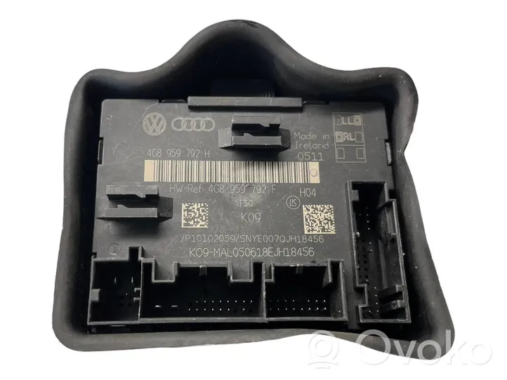 Audi A6 C7 Durų elektronikos valdymo blokas 4G8959792H