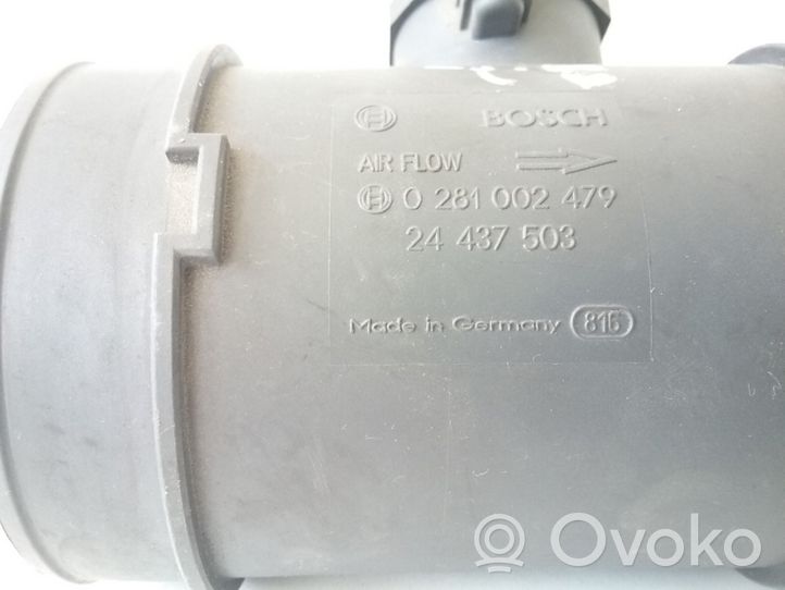 Opel Vectra C Przepływomierz masowy powietrza MAF 0281002479