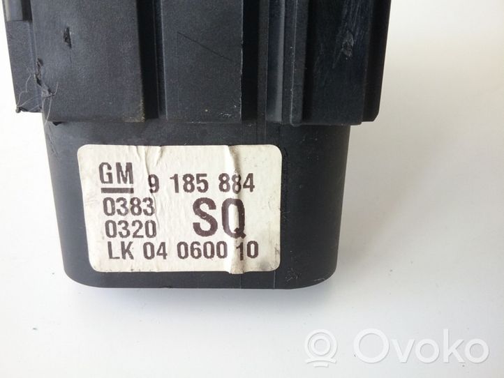 Opel Vectra C Interrupteur d’éclairage 9185884