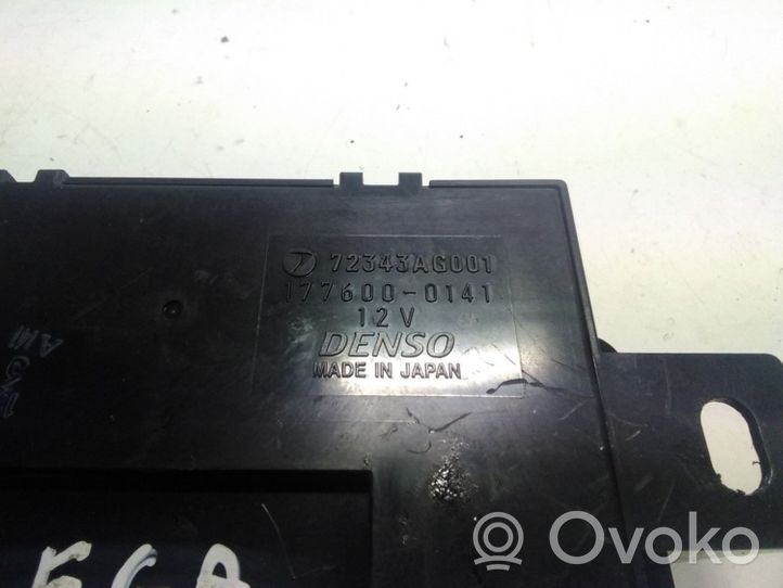 Subaru Legacy Muut ohjainlaitteet/moduulit 72343AG001