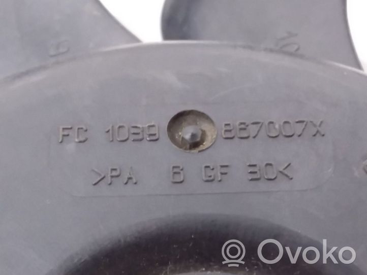 Audi A4 S4 B5 8D Elektryczny wentylator chłodnicy 1039867007X