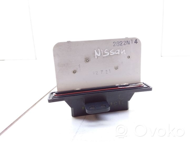 Nissan Almera Resistencia motor/ventilador de la calefacción 2622N14