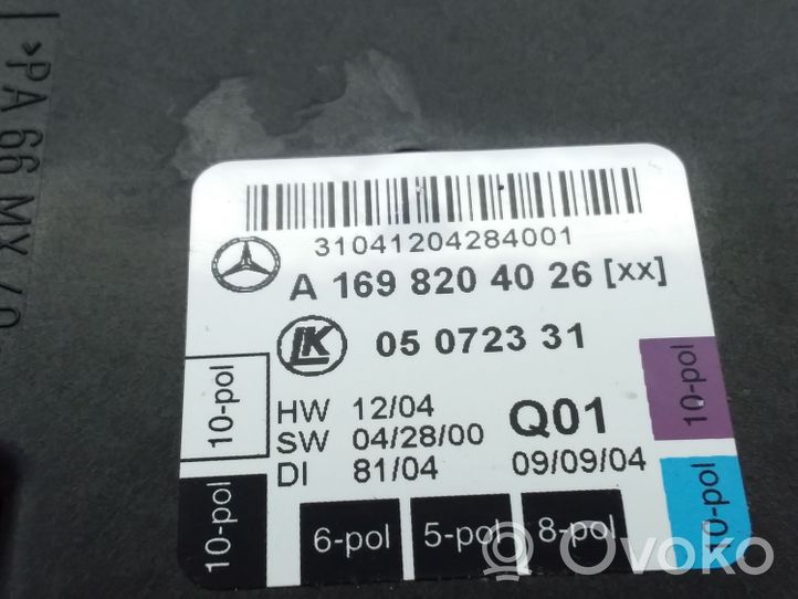 Mercedes-Benz A W169 Other control units/modules A1698204026