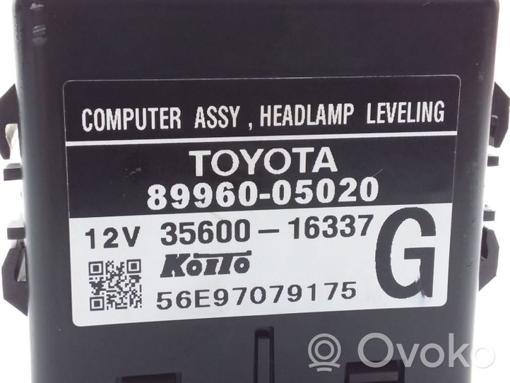 Toyota Avensis T250 Sterownik / Moduł świateł LCM 8996005020