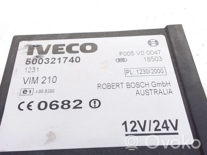 Iveco Daily 3rd gen Блок управления иммобилайзера 500321740