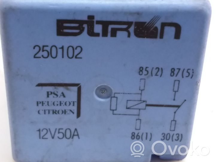 Peugeot 607 Relè lampeggiatore d'emergenza 250102