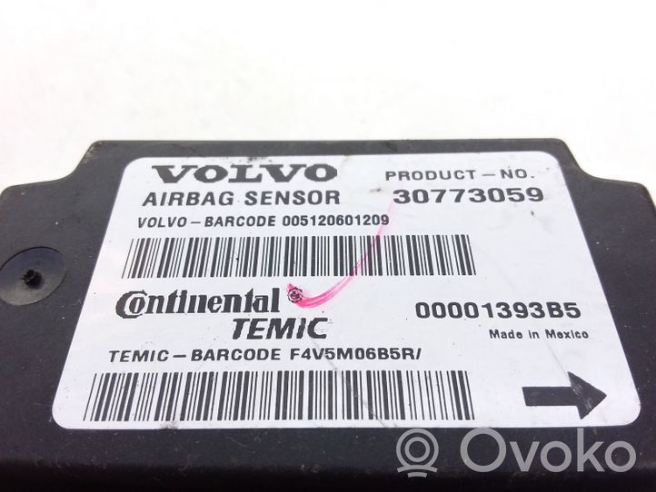 Volvo S40 Turvatyynyn ohjainlaite/moduuli 00001393B5