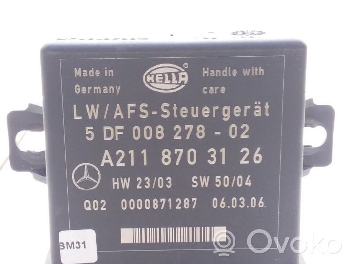 Mercedes-Benz E W211 Module d'éclairage LCM A2118703126