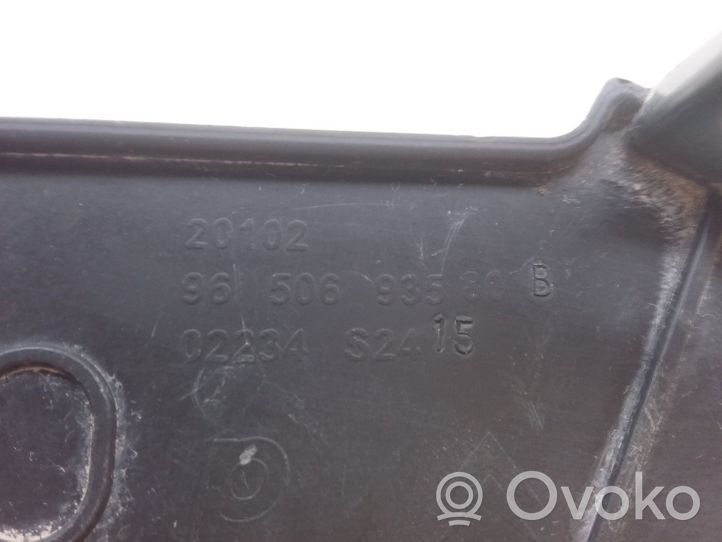 Citroen C4 I Support de pare-chocs arrière 9650693580