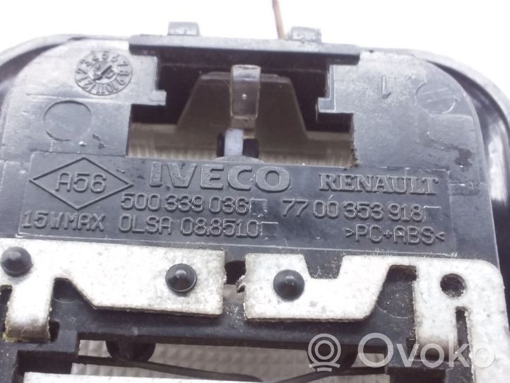 Iveco Daily 3rd gen Illuminazione sedili anteriori 500339036