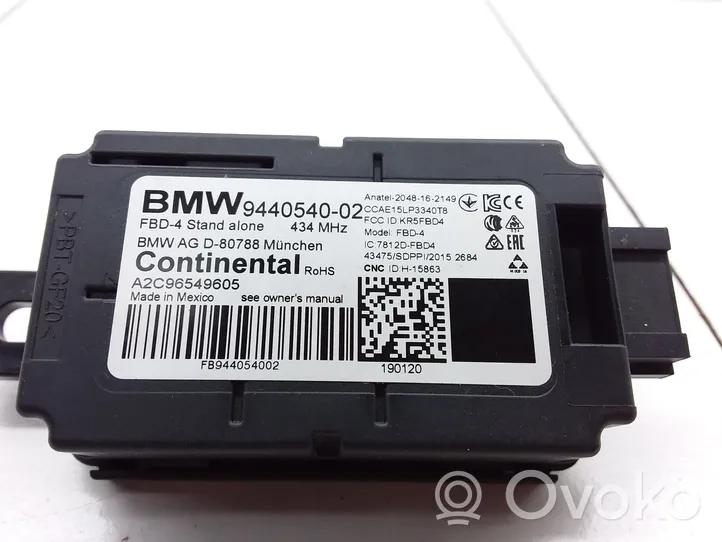 BMW 7 G11 G12 Muut ohjainlaitteet/moduulit 944054002