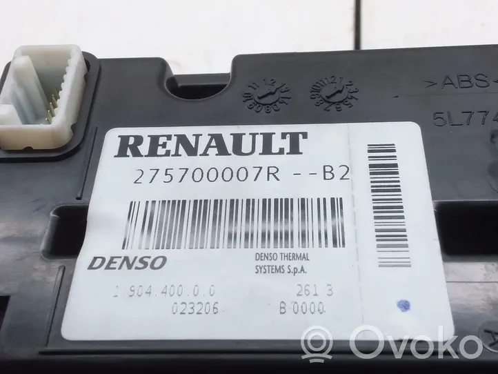 Renault Master III Ilmastoinnin ohjainlaite 275700007R