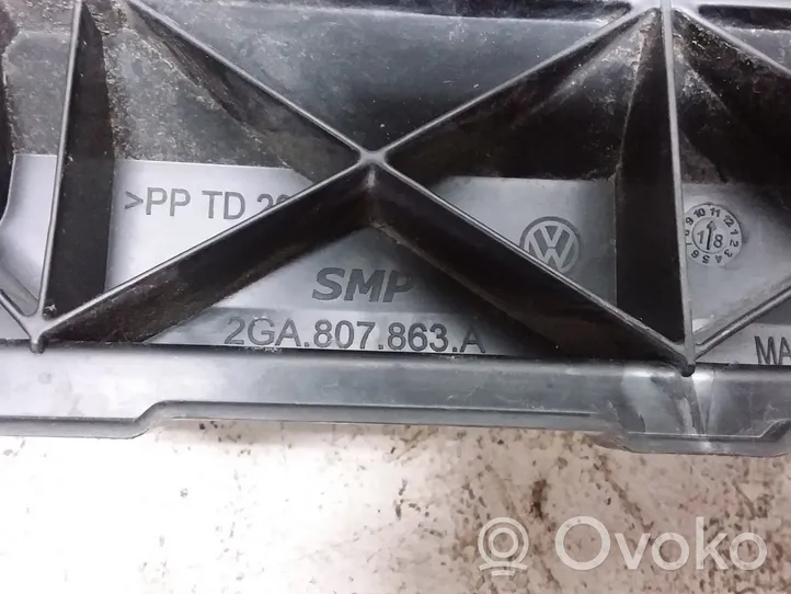 Volkswagen T-Roc Staffa di rinforzo montaggio del paraurti posteriore 2GA807863A