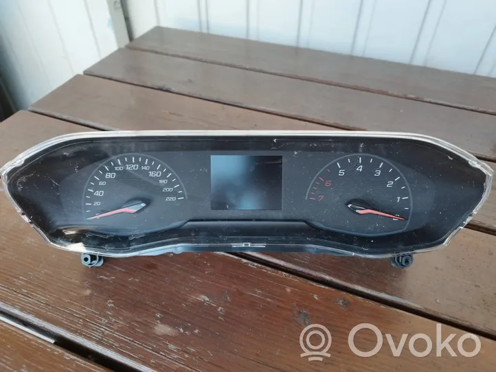 Peugeot 208 Compteur de vitesse tableau de bord 9836281580