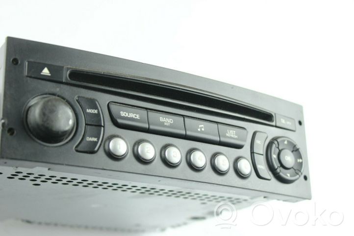 Peugeot 207 Unidad delantera de radio/CD/DVD/GPS 96591229XT00