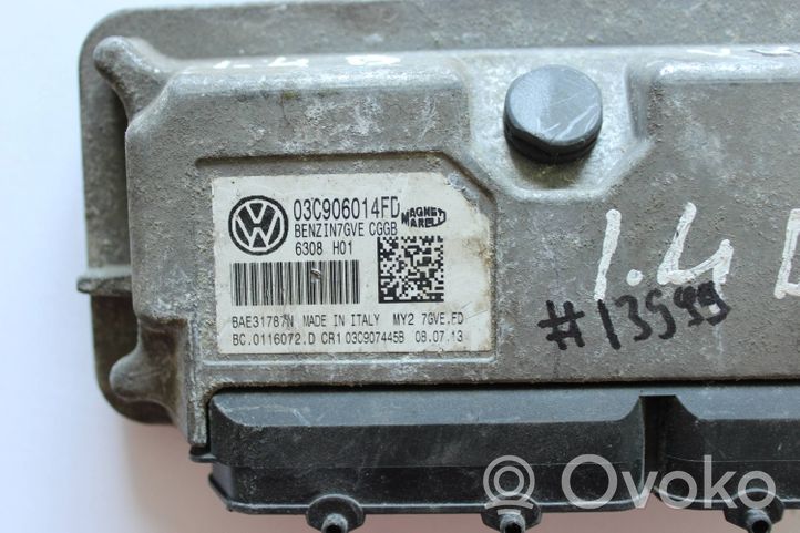 Volkswagen Cross Polo Variklio valdymo blokas 03C906014FD