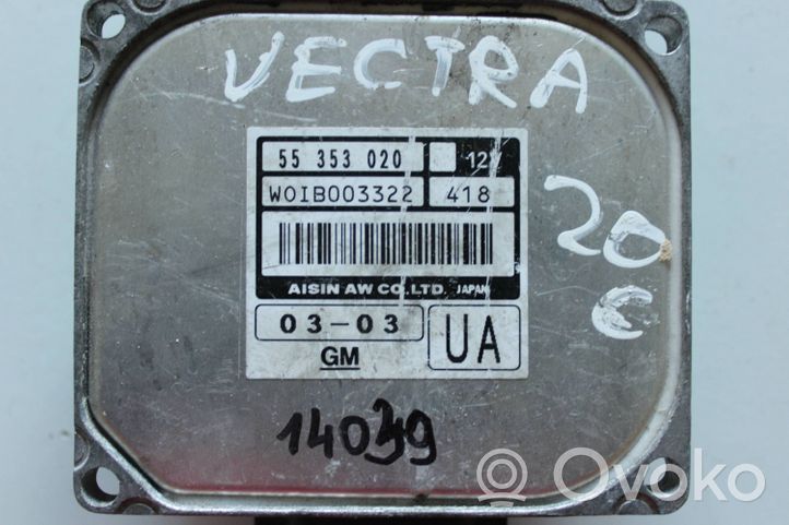 Opel Vectra C Pavarų dėžės valdymo blokas W0IB003322