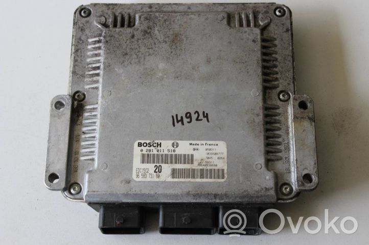 Citroen Xsara Picasso Calculateur moteur ECU 9658373180