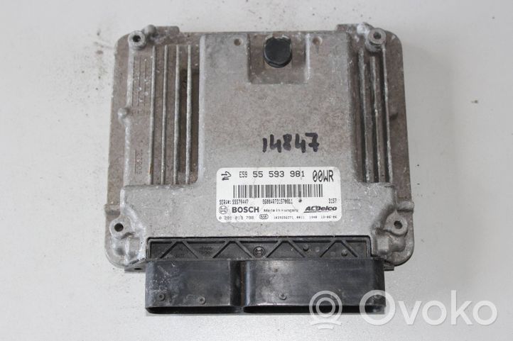 Opel Corsa D Sterownik / Moduł ECU 55593981