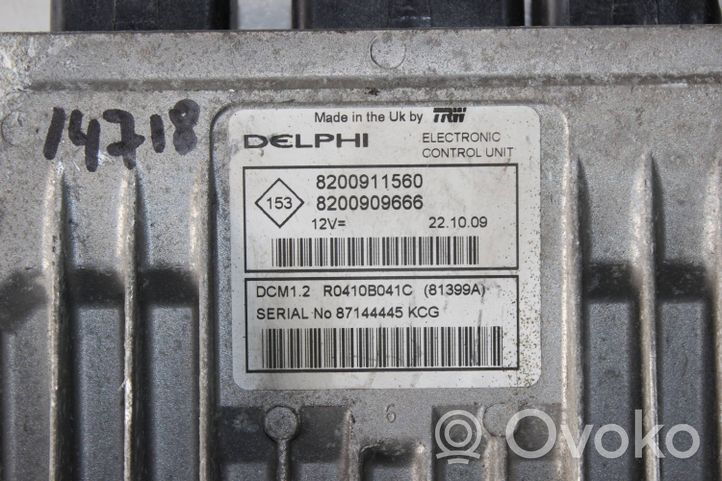 Renault Clio II Sterownik / Moduł ECU 8200911560