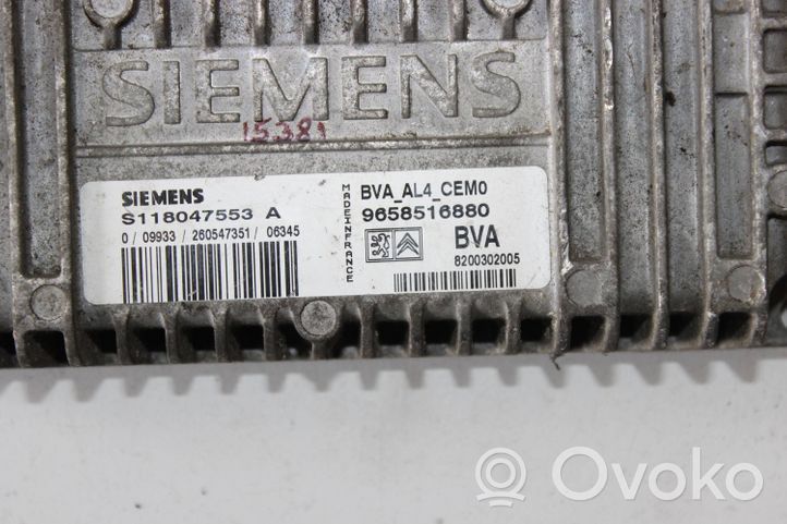 Citroen Xsara Picasso Module de contrôle de boîte de vitesses ECU S118047553A