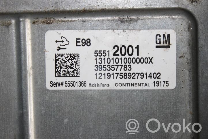 Opel Astra K Sterownik / Moduł ECU 55512001