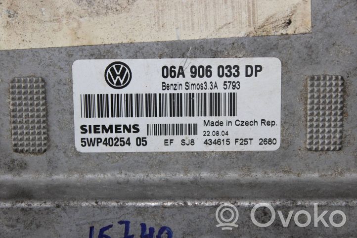 Volkswagen New Beetle Calculateur moteur ECU 06A906033DP