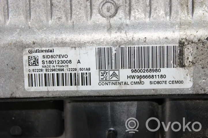 Peugeot 5008 Calculateur moteur ECU 9800268980