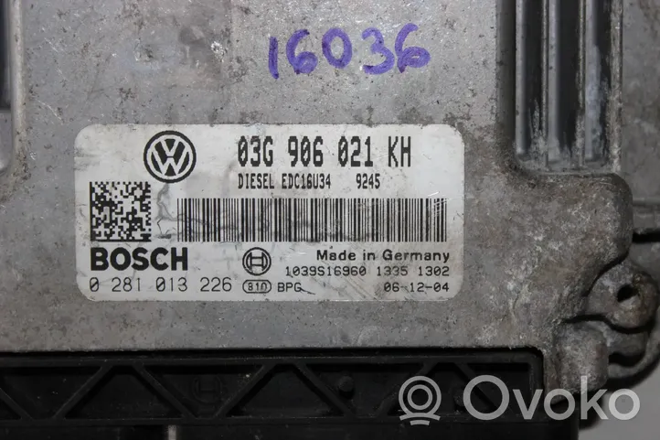 Volkswagen Golf V Unidad de control/módulo del motor 03G906021KH