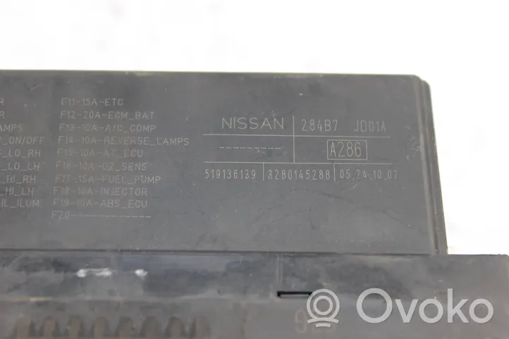 Nissan Qashqai Moduł / Sterownik komfortu 284B7JD01A