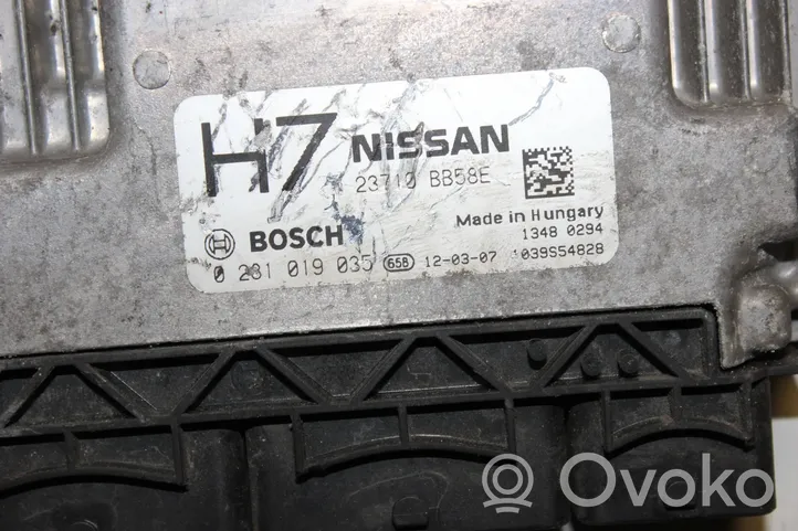 Nissan Qashqai Sterownik / Moduł ECU 23710BB58E