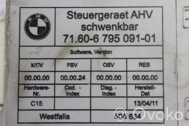 BMW 3 E90 E91 Inne komputery / moduły / sterowniki 6795091