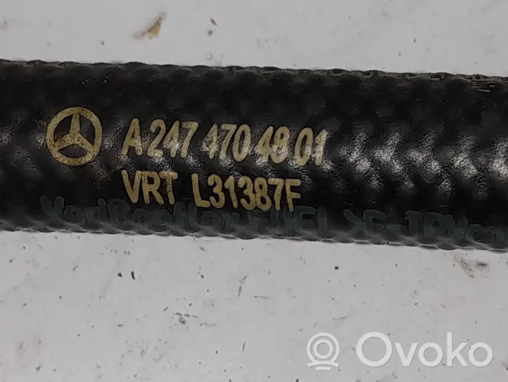 Mercedes-Benz A W177 AMG Linea/tubo/manicotto combustibile A2820705200