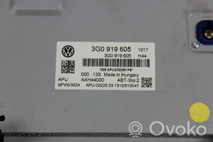 Volkswagen PASSAT B8 Monitor / wyświetlacz / ekran 3G0919605