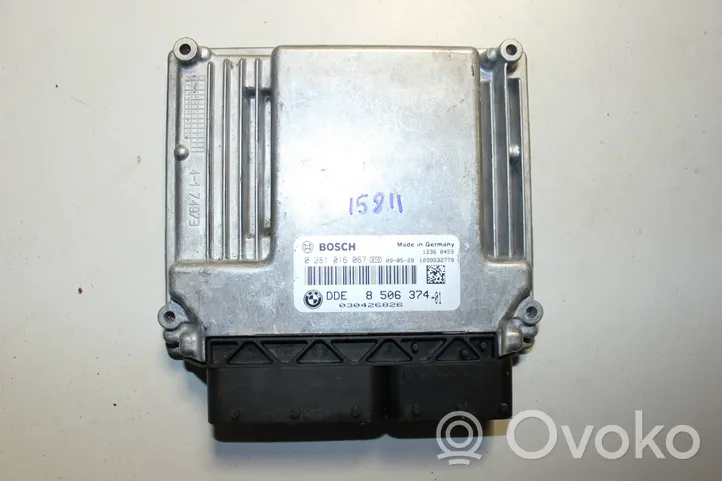 BMW 3 E90 E91 Calculateur moteur ECU 8506374