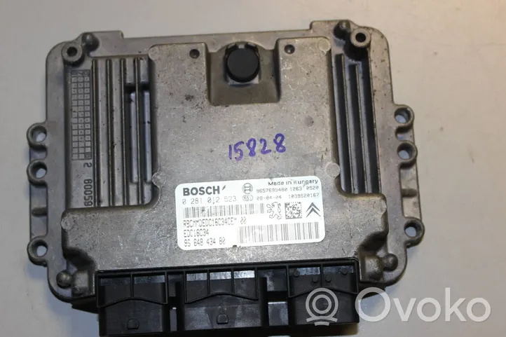 Peugeot 207 Sterownik / Moduł ECU 9664843480